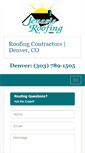Mobile Screenshot of jenesisroofing.com